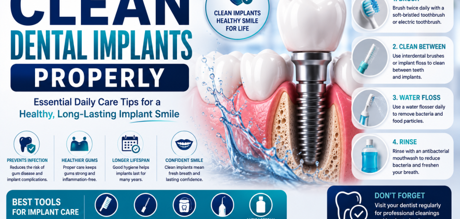 How to Clean Dental Implants Properly: A Complete Care Guide