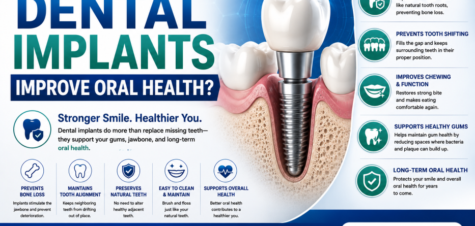 How Do Dental Implants Improve Oral Health?