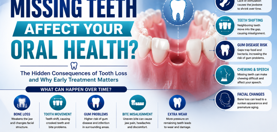 How Do Missing Teeth Affect Your Oral Health?
