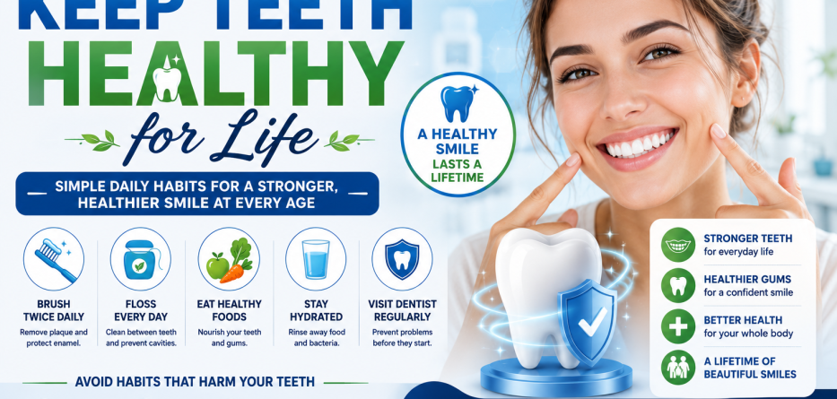 How to Keep Teeth Healthy for Life: A Complete Guide to Lifelong Oral Health