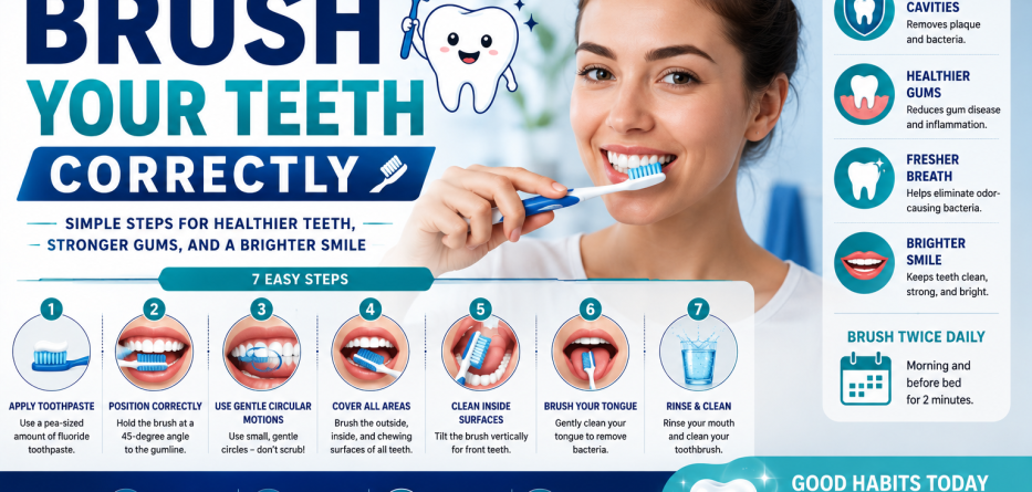 How to Brush Your Teeth Correctly: A Step-by-Step Guide for a Healthier Smile
