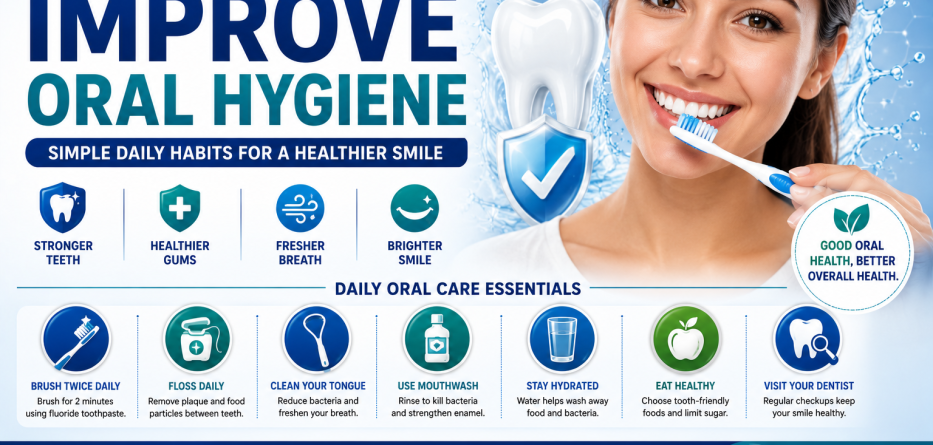 How to Improve Oral Hygiene: Simple Habits for a Healthier Smile