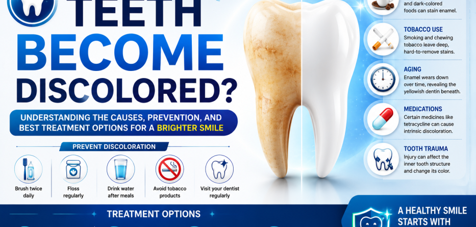 How Do Teeth Become Discolored? Causes, Prevention, and Treatment Options