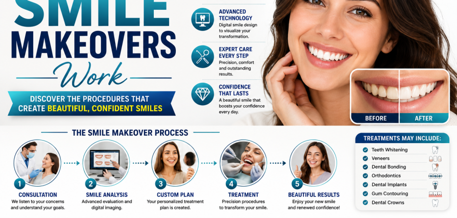 How Smile Makeovers Work: A Complete Guide to Transforming Your Smile