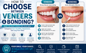 How to Choose Between Veneers and Bonding? A Complete Smile Makeover Guide