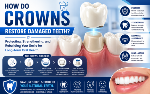 How Do Crowns Restore Damaged Teeth? A Complete Guide