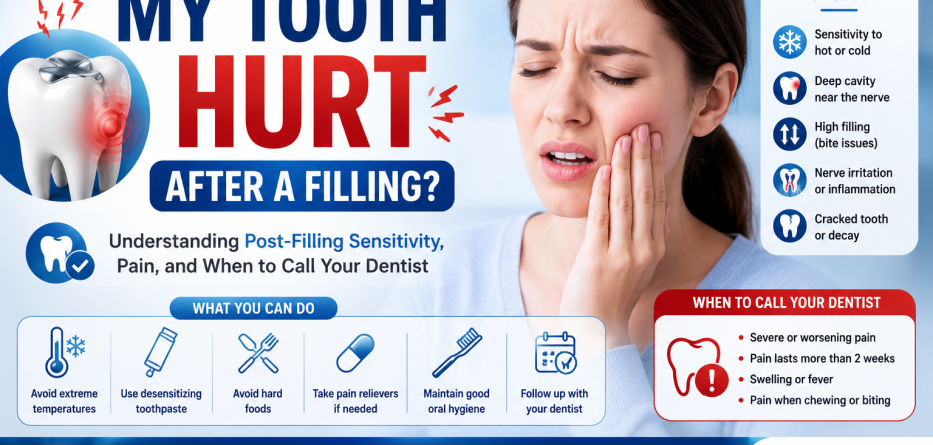 Why Does My Tooth Hurt After a Filling?