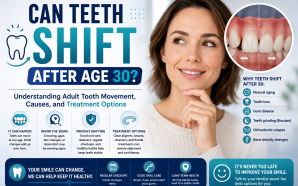 Can Teeth Shift After Age 30? Causes, Prevention, and Treatment Options