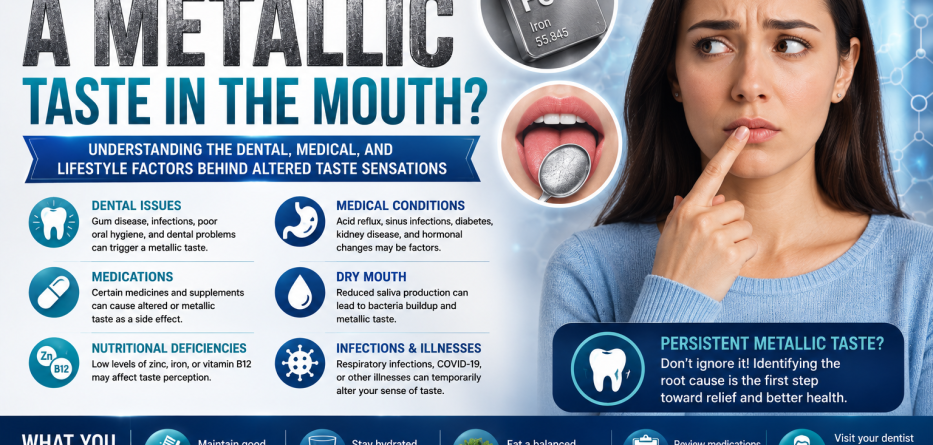 What Causes a Metallic Taste in the Mouth?