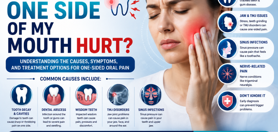 Why Does One Side of My Mouth Hurt? Causes, Symptoms