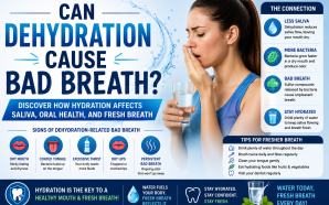 Can Dehydration Cause Bad Breath? Hydration and Oral Health