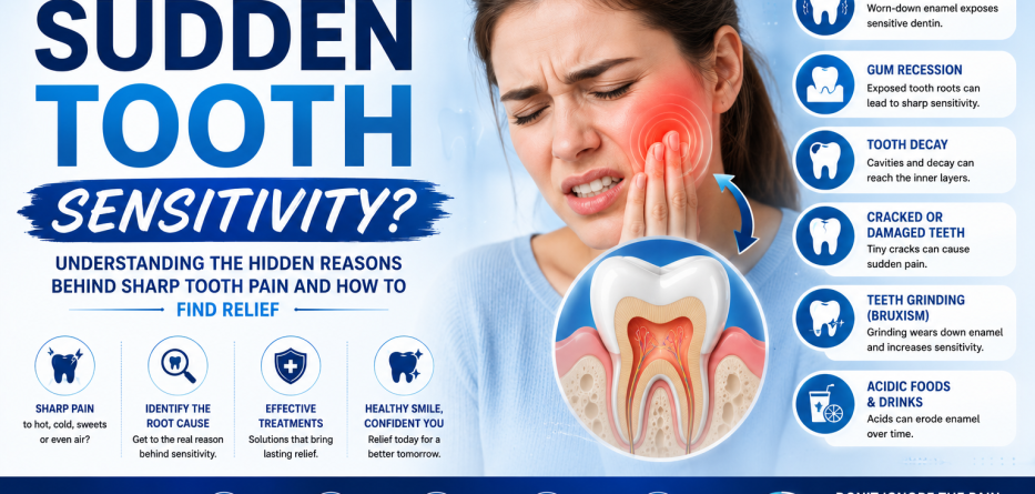 What Causes Sudden Tooth Sensitivity? Reasons and Treatment Options