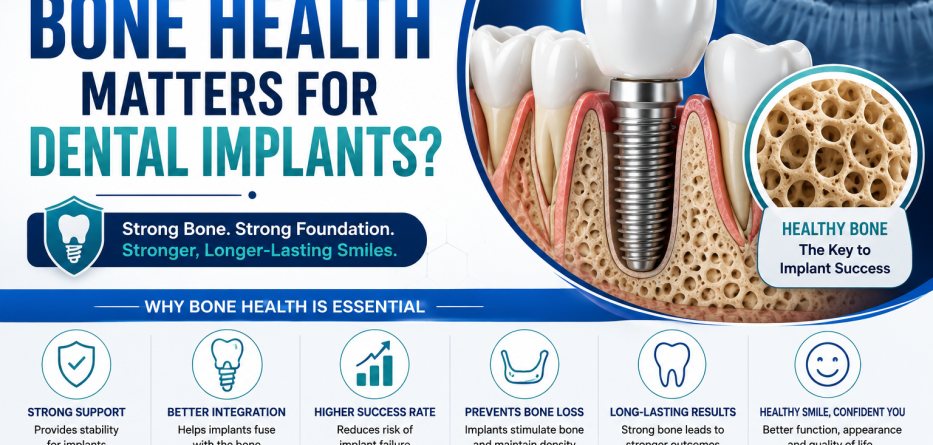 Why Bone Health Matters for Dental Implants