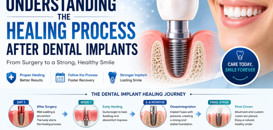 Understanding the Healing Process After Dental Implants: A Complete Recovery Guide