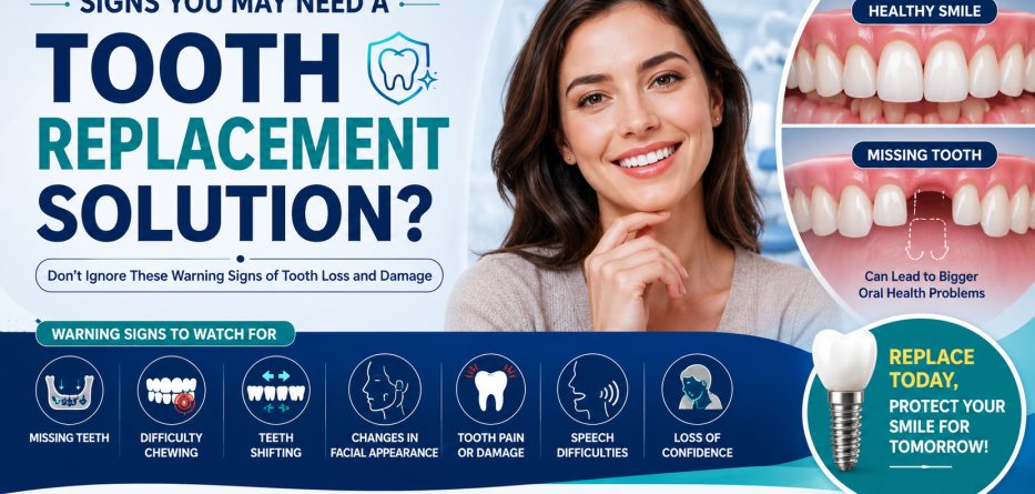 Signs You May Need a Tooth Replacement Solution