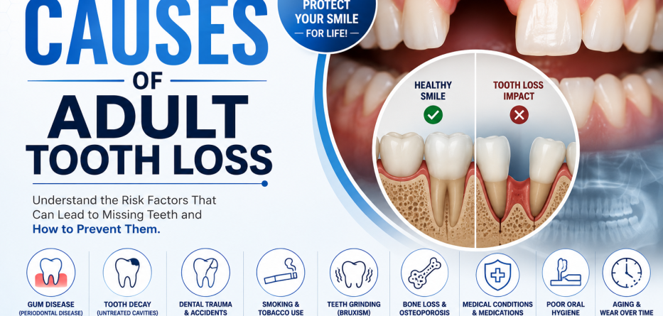 Common Causes of Adult Tooth Loss: What You Need to Know