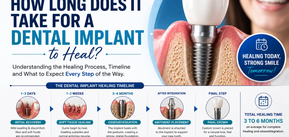 How Long Does It Take for a Dental Implant to Heal?