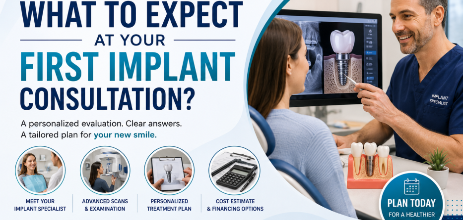 What to Expect at Your First Implant Consultation?