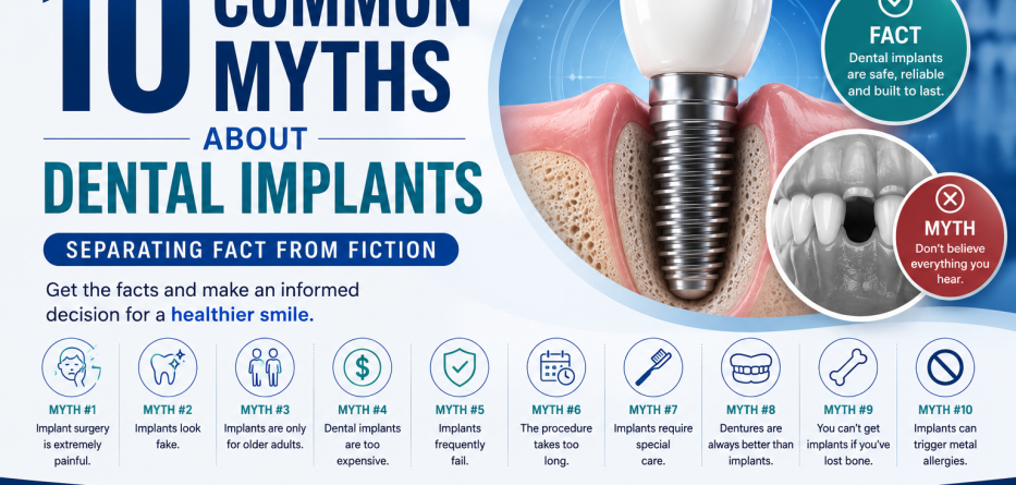 10 Common Myths About Dental Implants Debunked