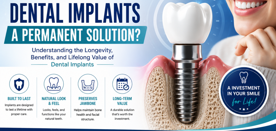 Are Dental Implants a Permanent Solution?