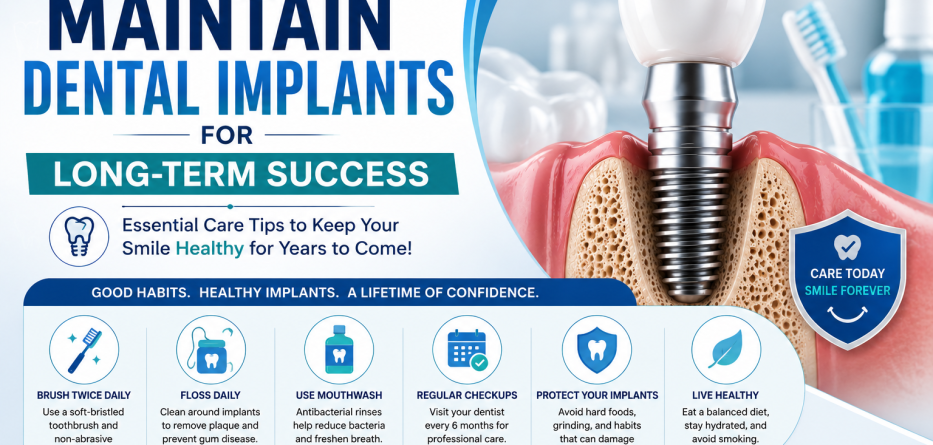 How to Maintain Dental Implants for Long-Term Success