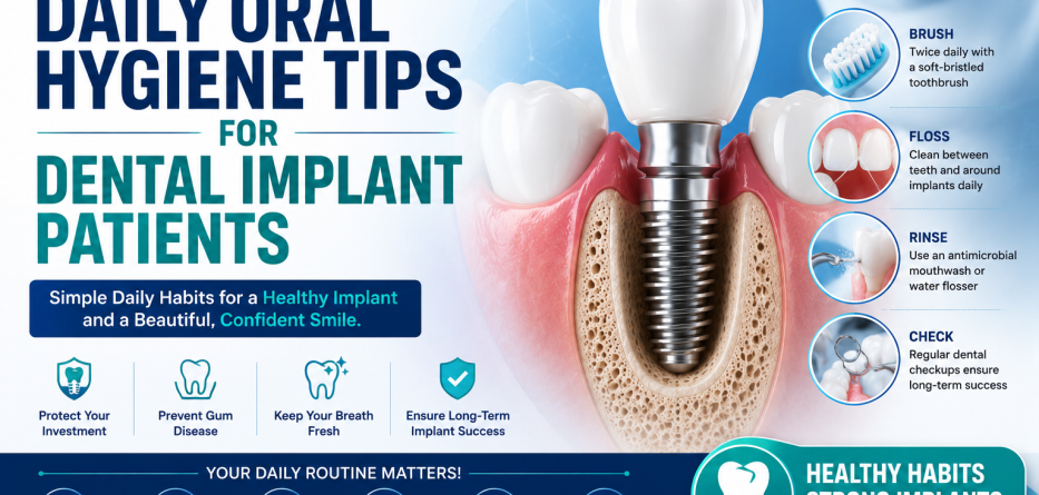 Daily Oral Hygiene Tips for Dental Implant Patients