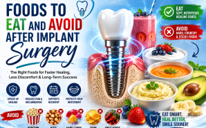 Foods to Eat and Avoid After Implant Surgery