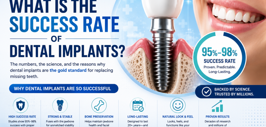 What Is the Success Rate of Dental Implants?