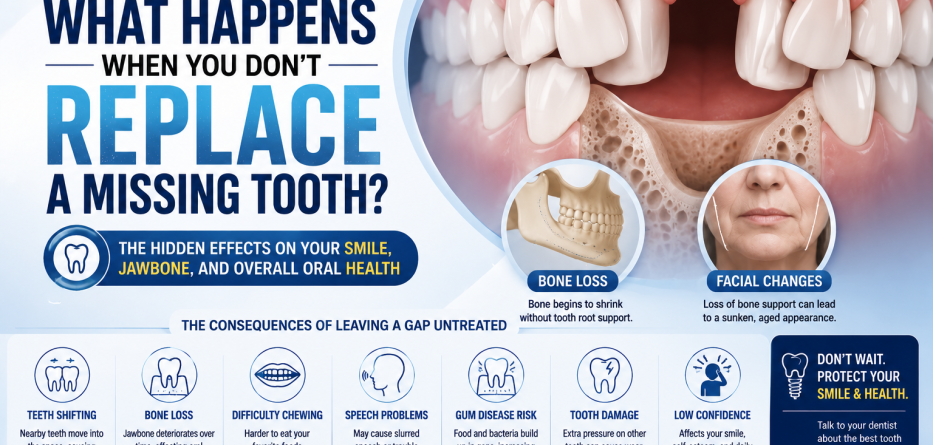What Happens When You Don't Replace a Missing Tooth?