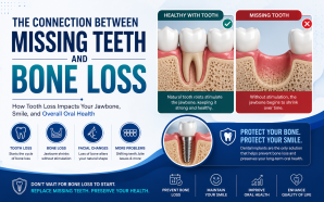 The Connection Between Missing Teeth and Bone Loss
