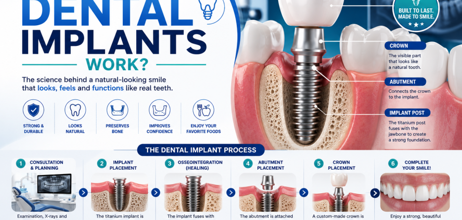 How Do Dental Implants Work?